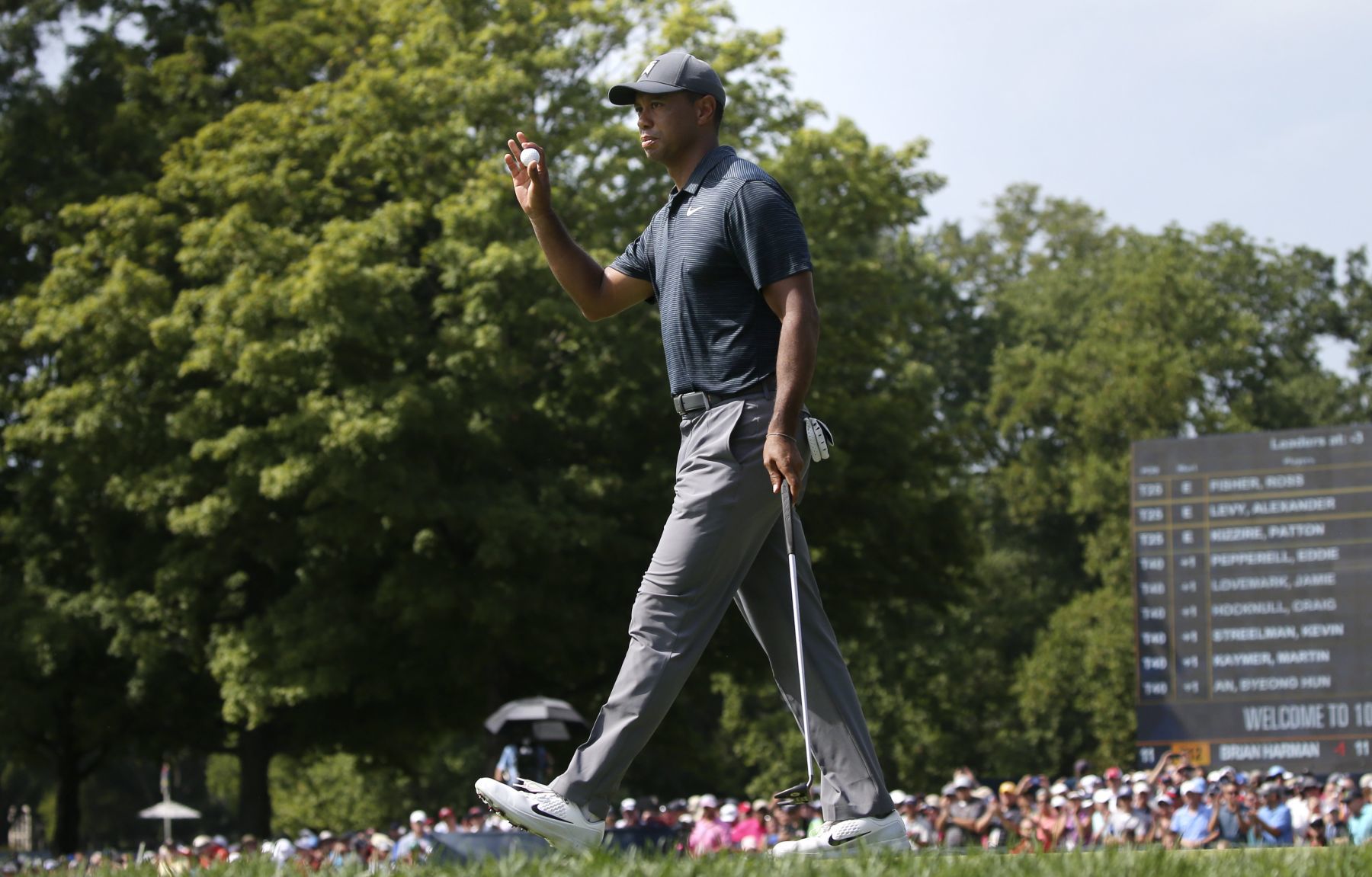 First round of the 100th PGA Championship
